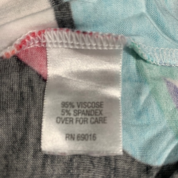 🌹3/25 🌹 Relativity Multicoloured Blouse Size L - Picture 7 of 8